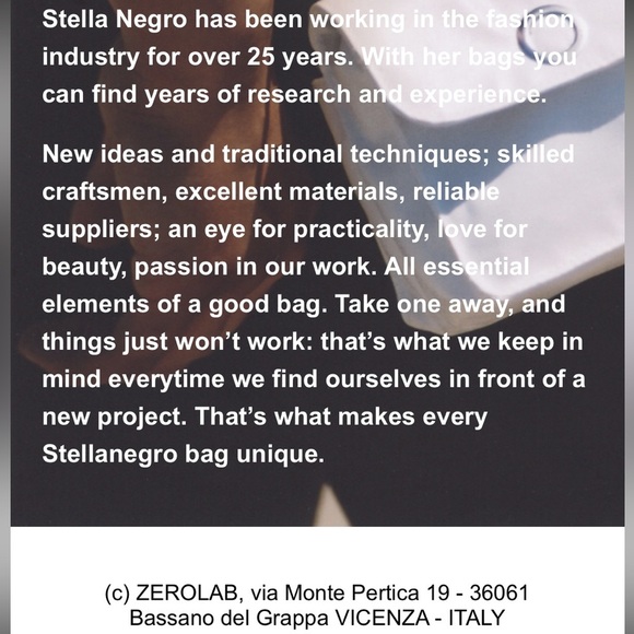 Stella Negro red maroon Italian leather chain shoulder bag clutch - Picture 4 of 12